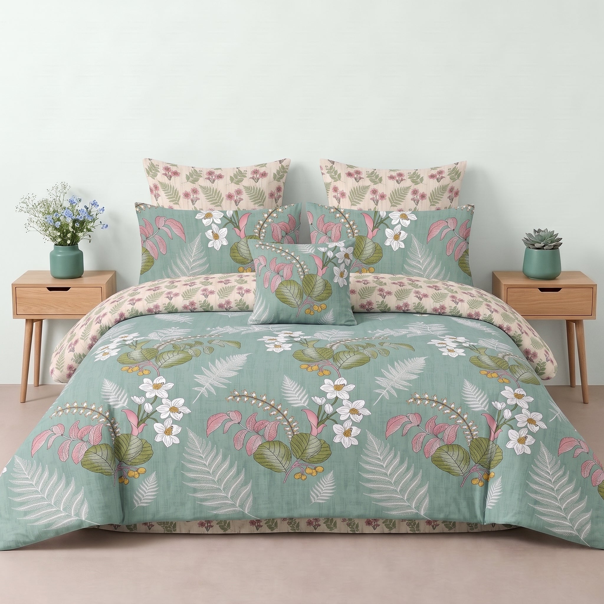7pcs Comforter Sets